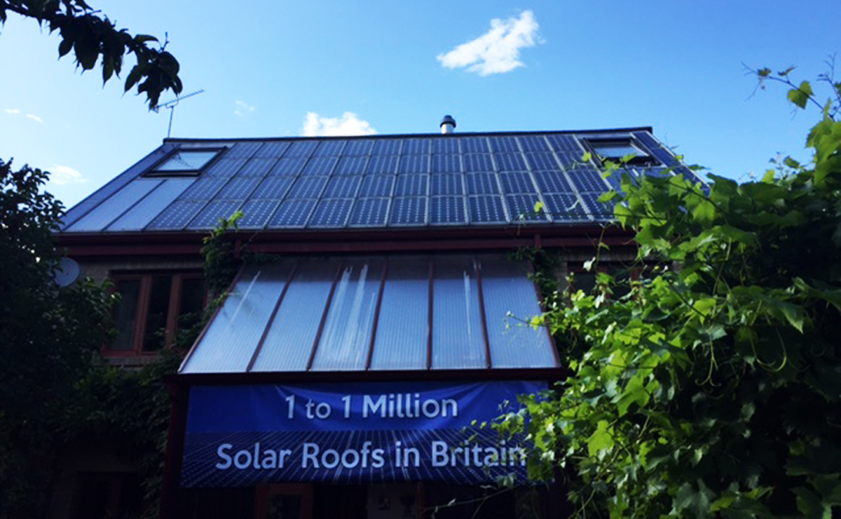 Prima instalație instalație fotovoltaică rezidențială din Marea Britanie