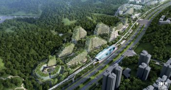 Chinezii construiesc un oraș acoperit de vegetație și dotat exclusiv cu sisteme de energie regenerabilă!