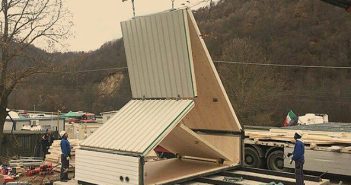 Casa care poate fi mutată oriunde poate fi asamblată în șase ore și se autosusține cu energie verde