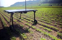 Un robot inteligent dotat cu baterii solare face minuni pe terenurile agricole din Elveția. Video