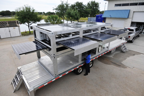 container de transport solar