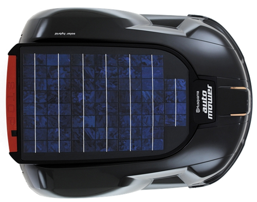 masina de tuns iarba alimentata solar