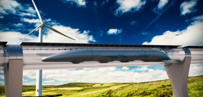 sistem de transport supersonic Hyperloop