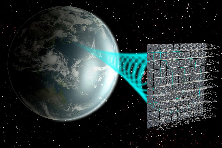 energie solara in spatiu