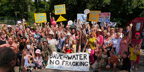 proteste anti-fracking