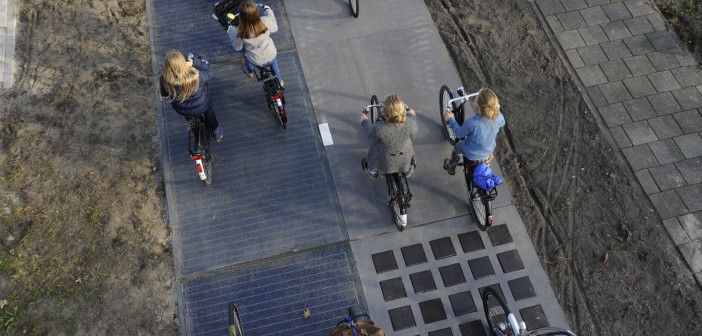 pista de biciclete solara Olanda
