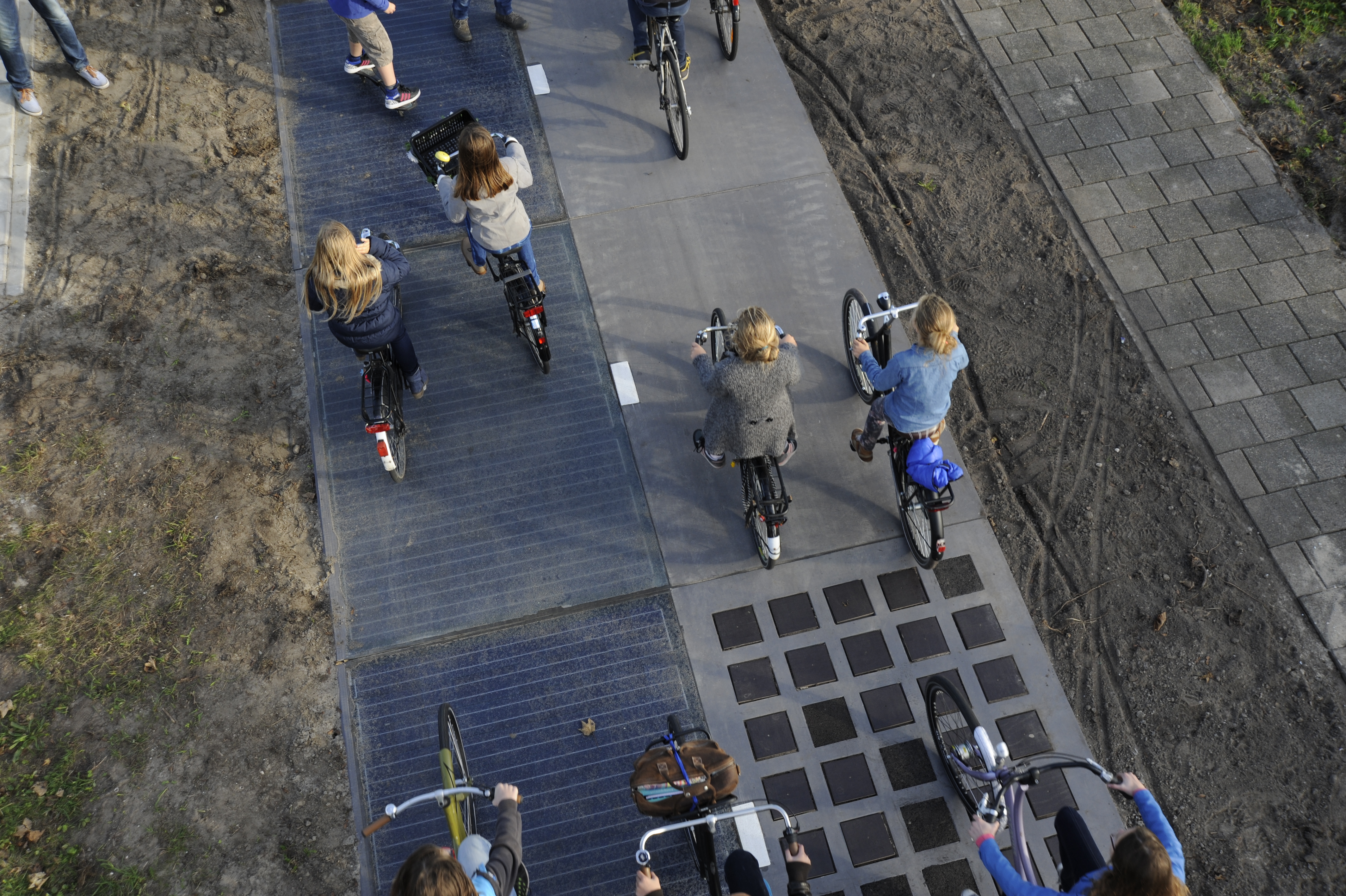 pista de biciclete solara Olanda