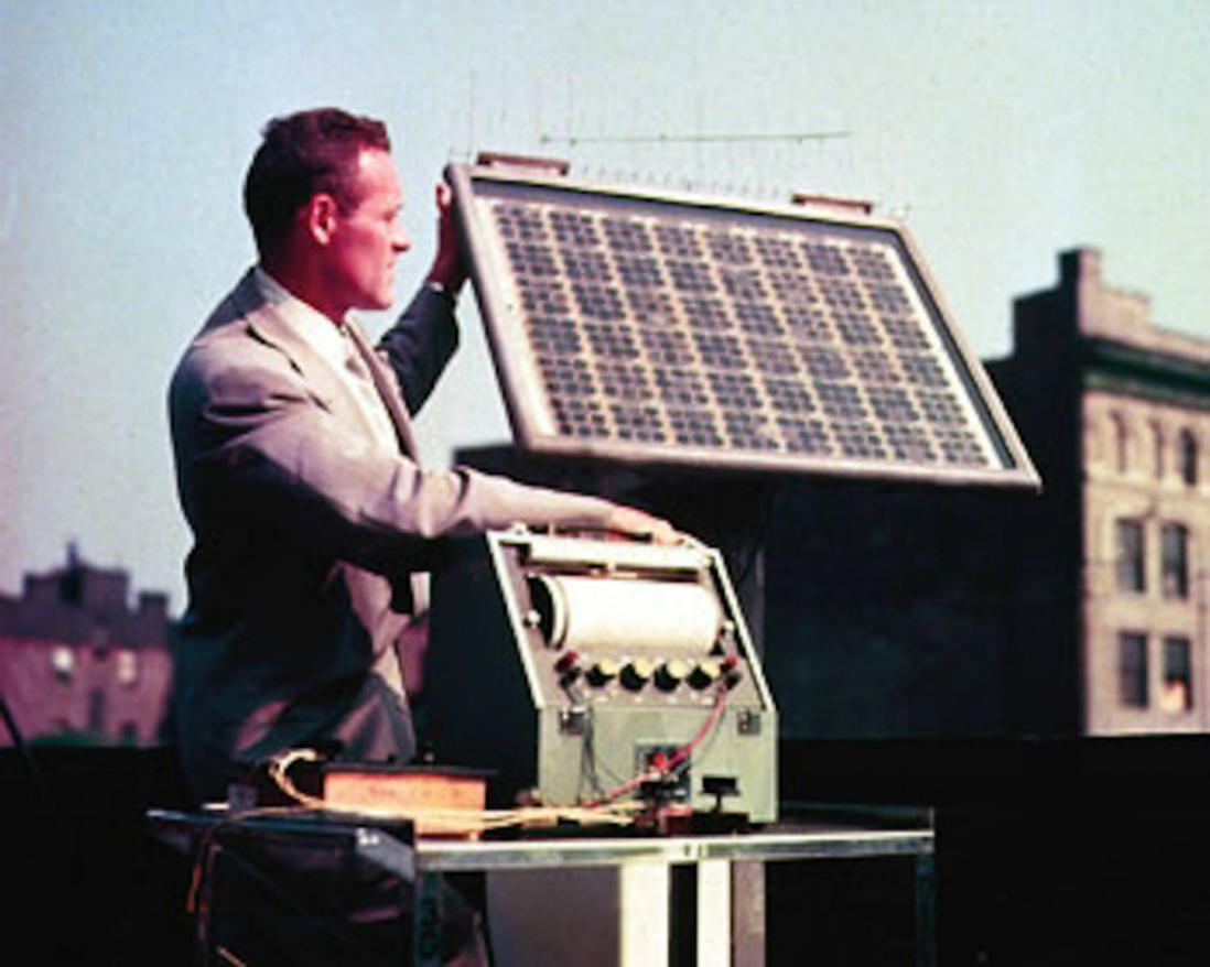 istoria energei solare