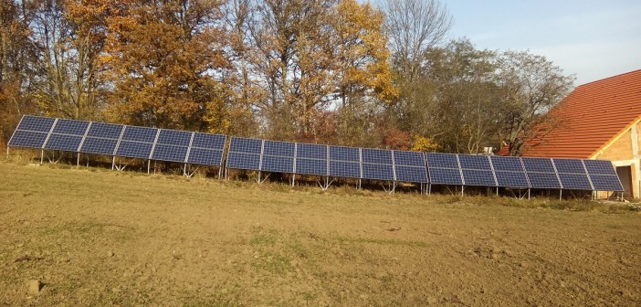 panouri solare fotovoltaice la ferma