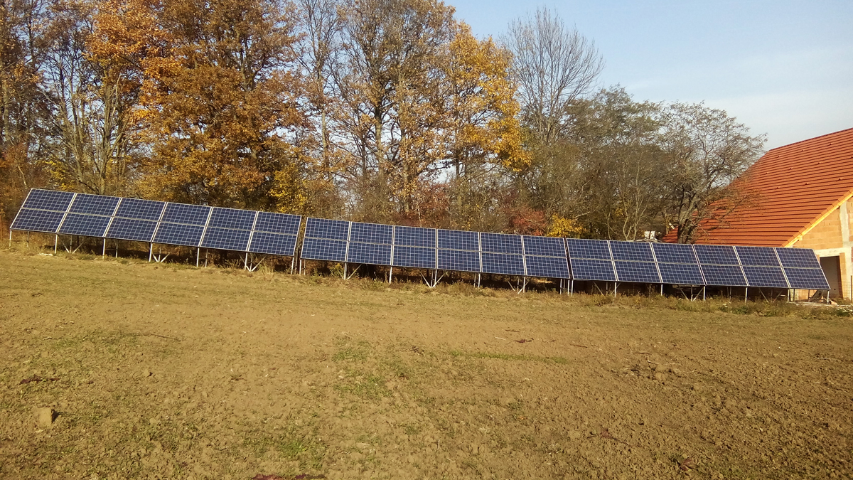 panouri solare fotovoltaice la ferma
