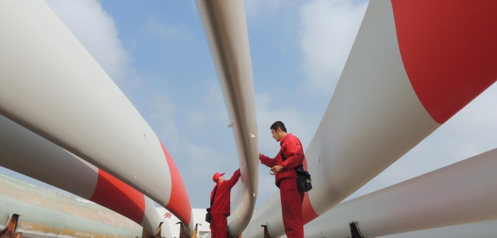 turbine eoliene produse in China