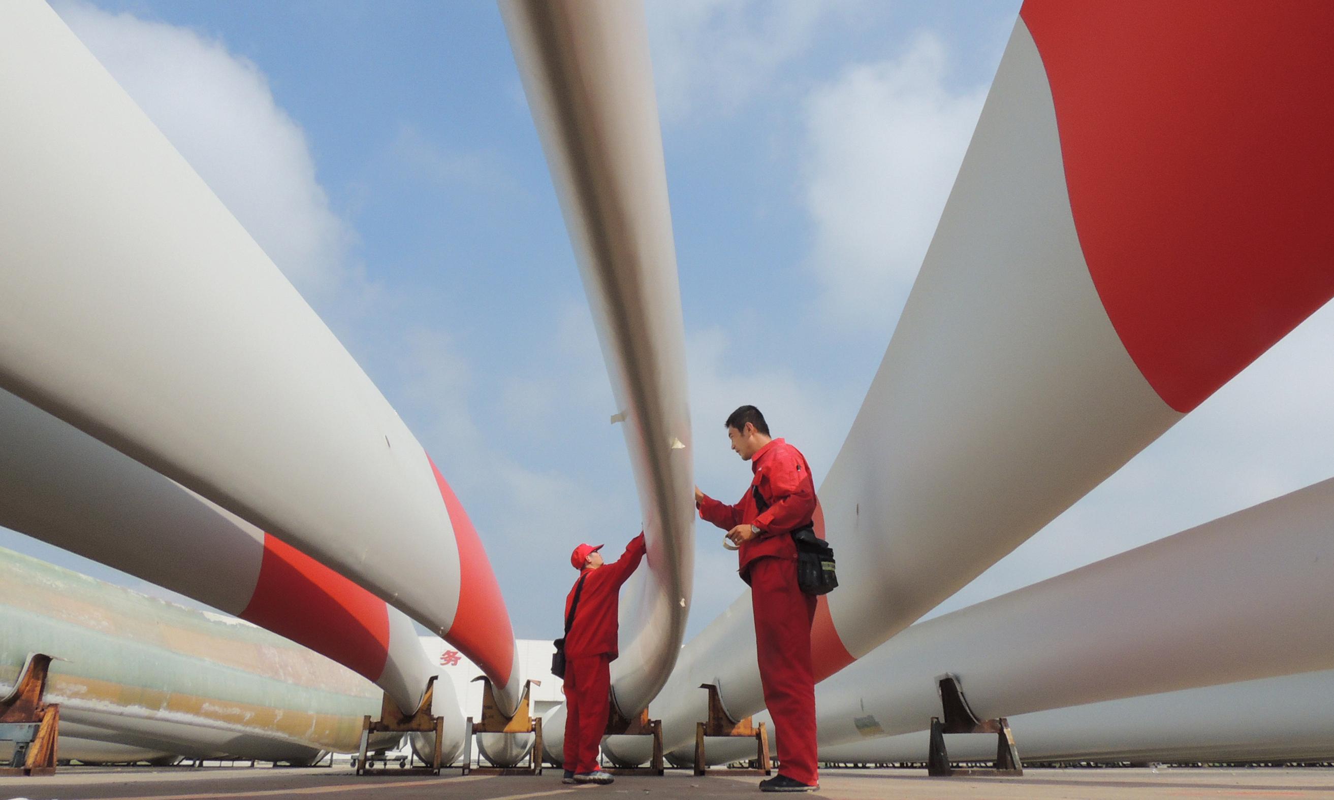 turbine eoliene produse in China